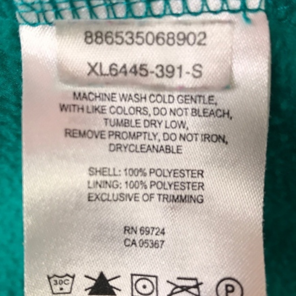COLUMBIA Benton Springs Fleece Jacket sz S - Picture 9 of 9